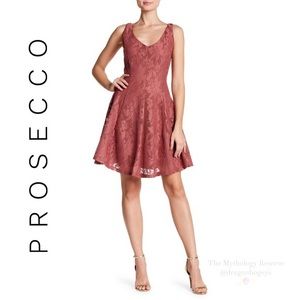 PROSECCO
Fit & Flare V-Neck Dress